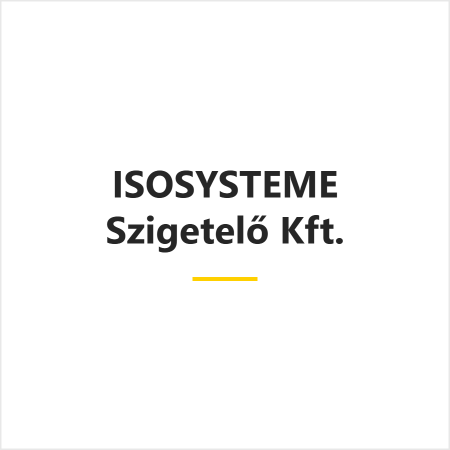 ISOSYSTEME Szigetelő Kft.